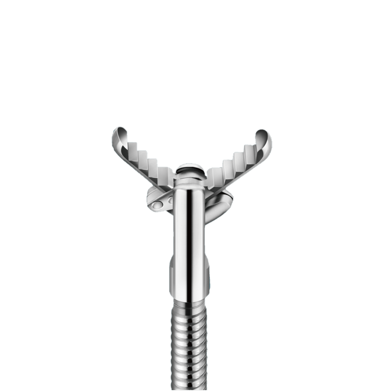 Pinça de Retirada de Corpo Estranho Dente de Jacaré Descartável 2.4mm 2300mm 7.5mm ALTON AF-D2423GH