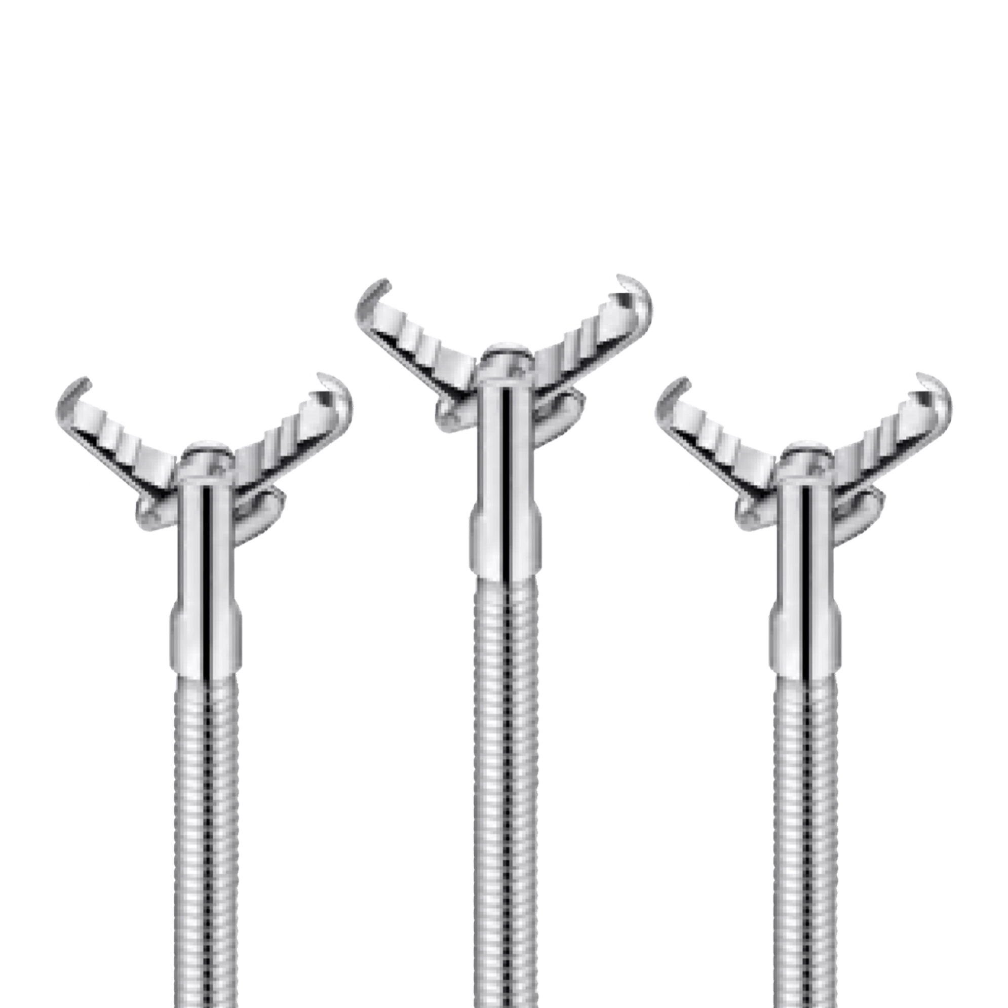 Pinça de Retirada de Corpo Estranho Dente de Rato com Jacaré Descartável 2.4mm 2300mm 6mm CX 10unds ALTON AF-D2423GJ