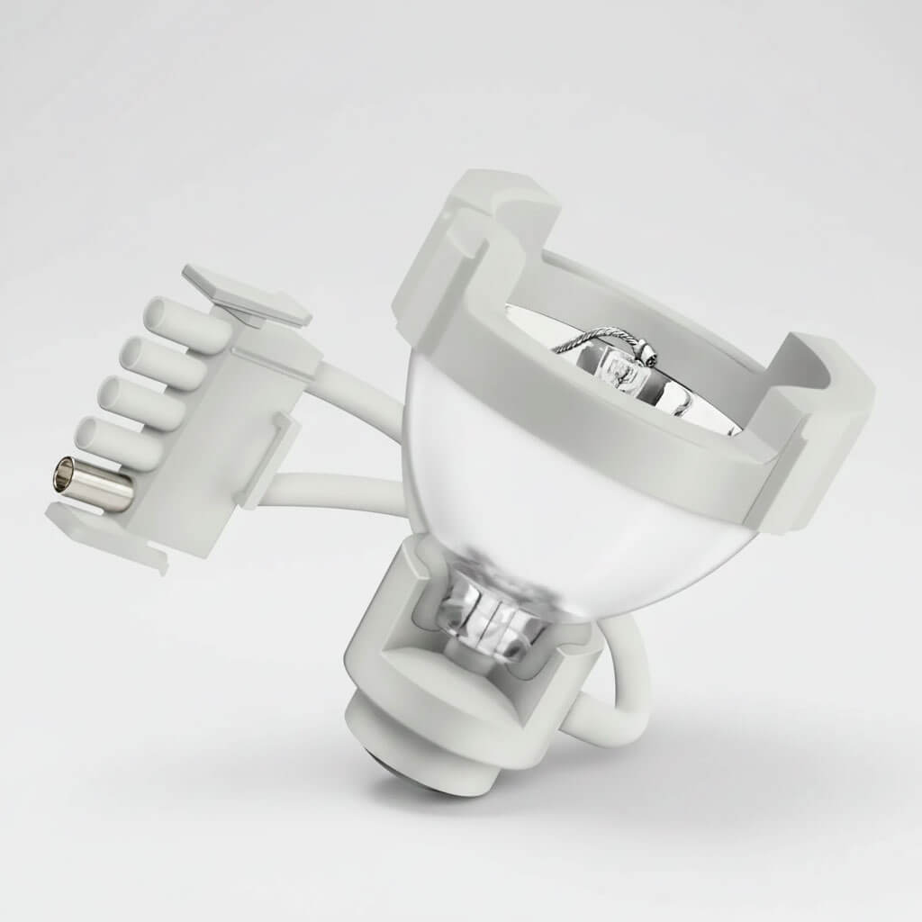 Lâmpada Xenon HXP R 120 W/45 C VIS OSRAM