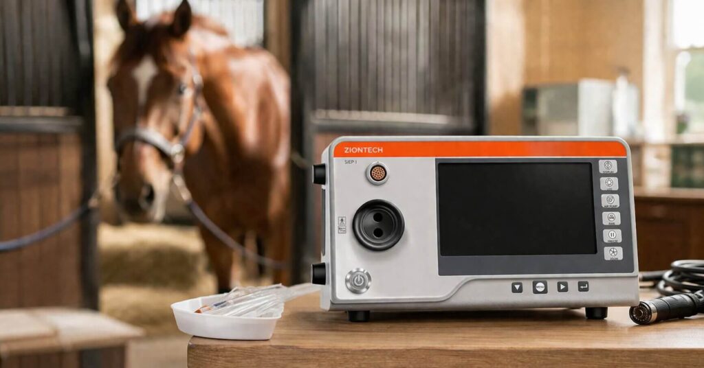 endoscópio veterinário equino preços